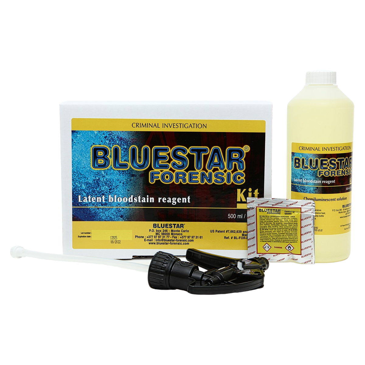 Les produits BLUESTAR FORENSIC